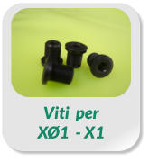 Viti  per XØ1  - X1